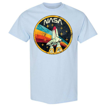 USA Space Agency Vintage Colors - Light Blue - 20