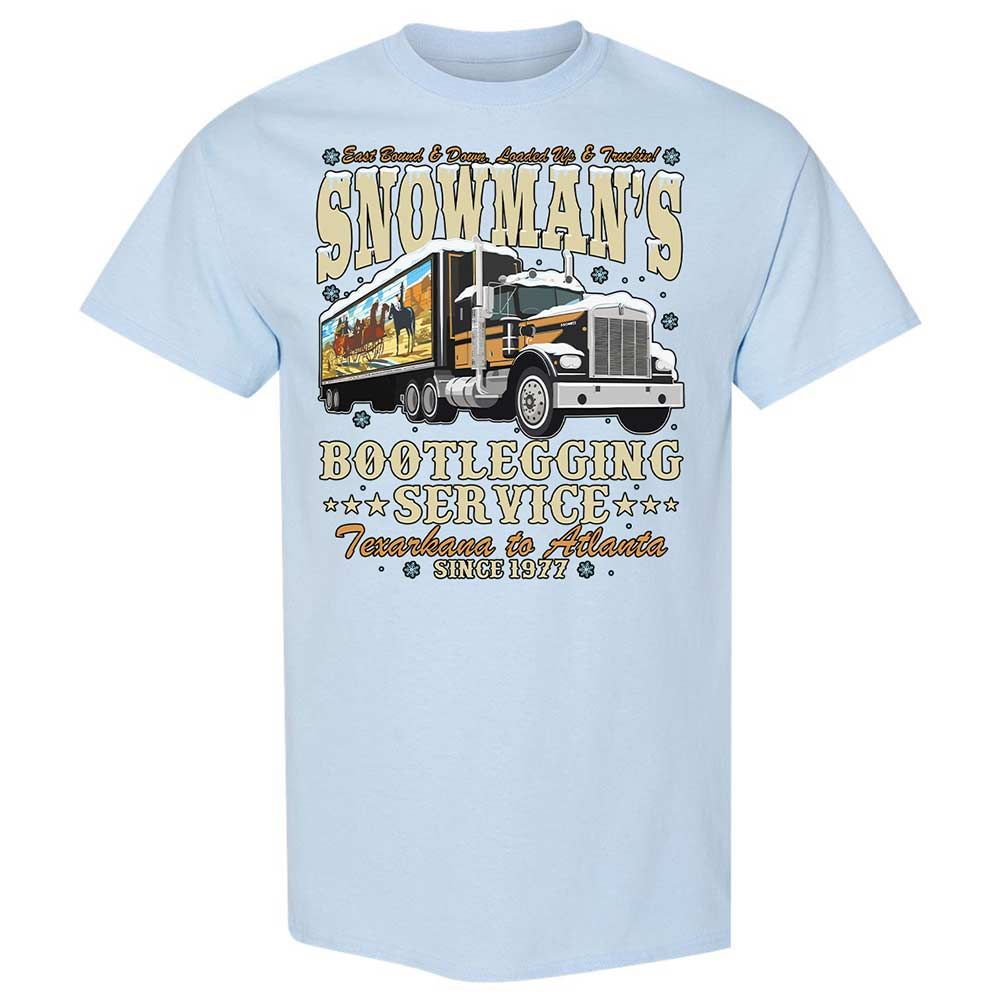 Snowman's Bootlegging Service - Light Blue - 20