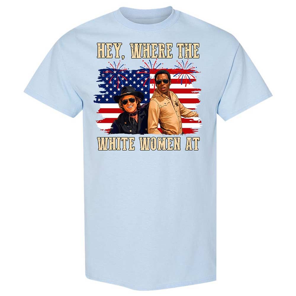 Hey Where The White At - Light Blue - 20