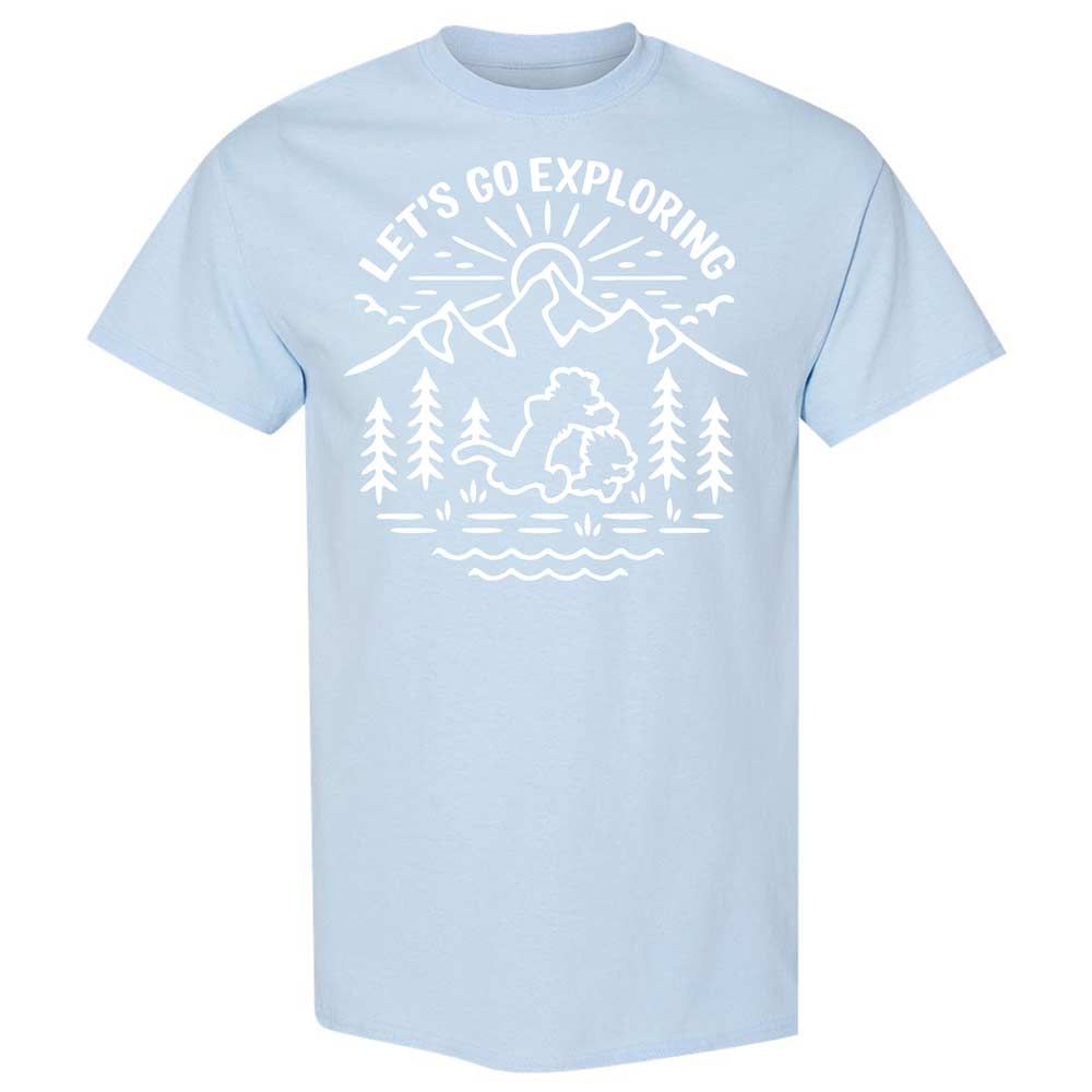 Classic Unisex T-Shirt - 3AAZDJT8 - Light Blue - 20