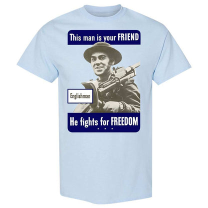 This man is your Friend - Light Blue - 20