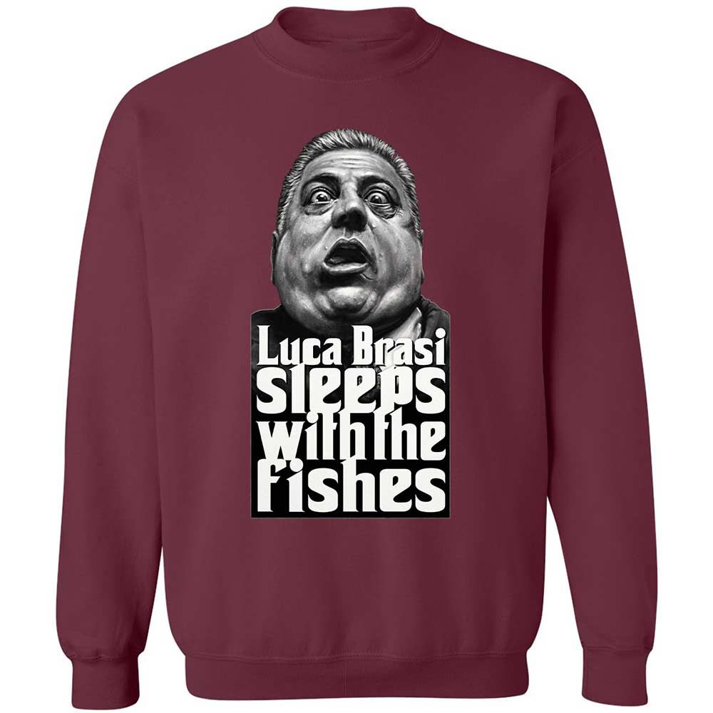 Sleeps with the fishes - Maroon - 20