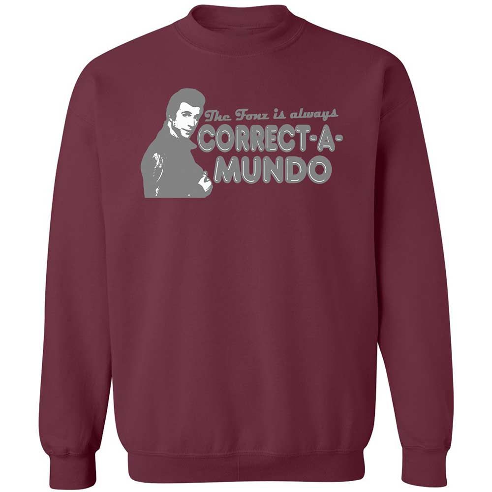 Classic Unisex Sweatshirt - XRXD5VDW - Maroon - 20
