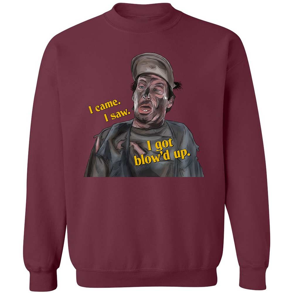 Classic Unisex Sweatshirt - EVHR6YS2 - Maroon - 20