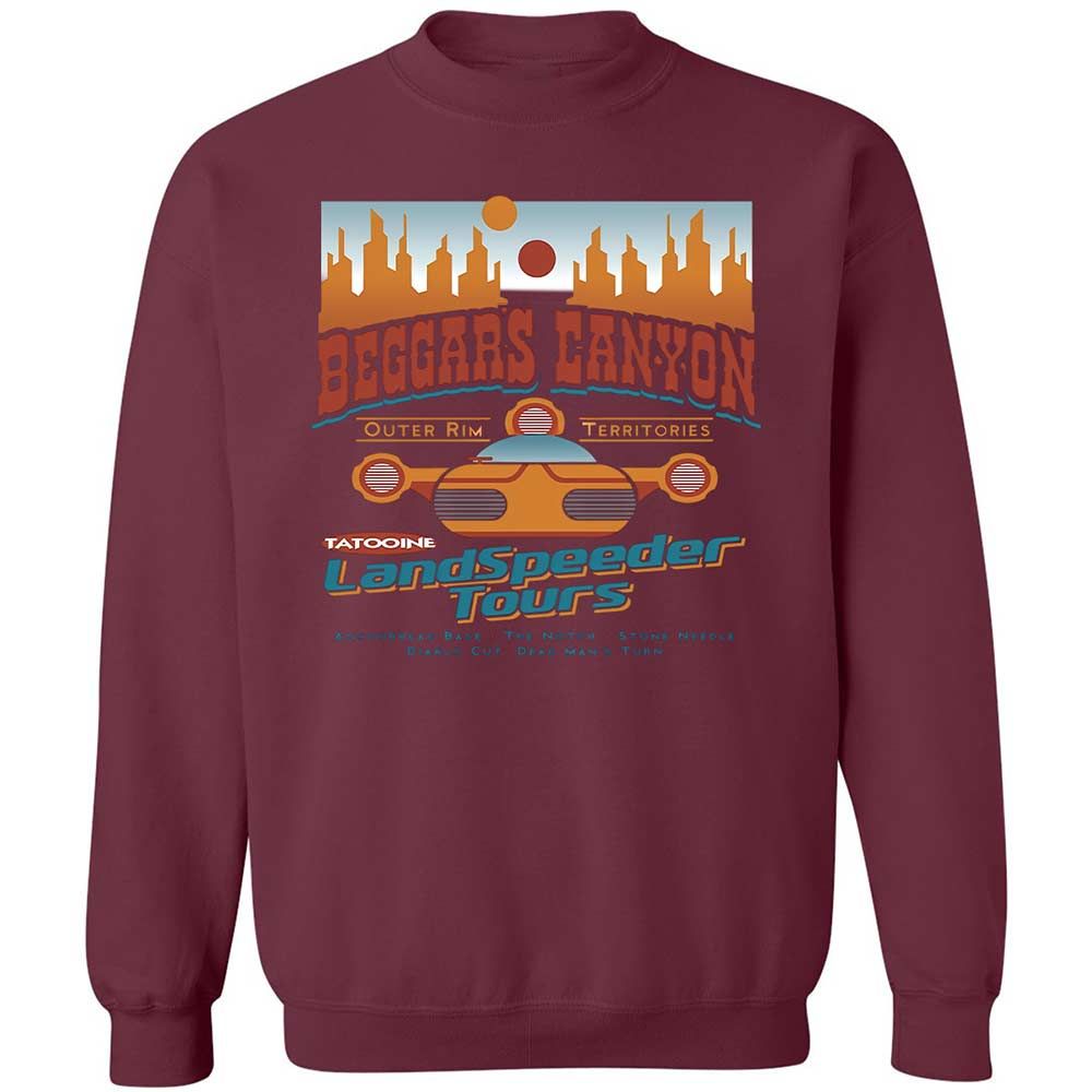Classic Unisex Sweatshirt - JPS6EJ27 - Maroon - 20