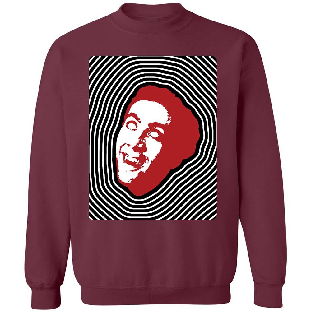 Psychedelic Nicolas Cage - Maroon - 20