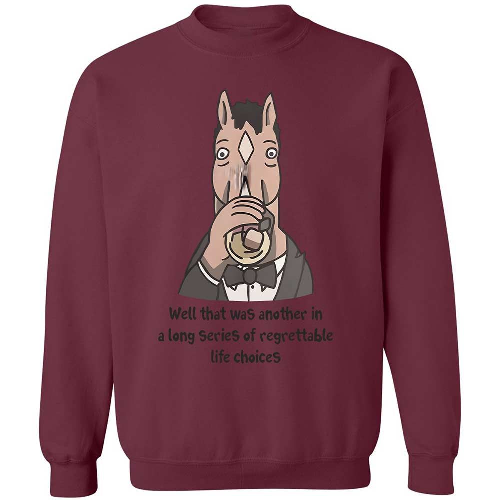 Classic Unisex Sweatshirt - W1FEU3NW - Maroon - 20