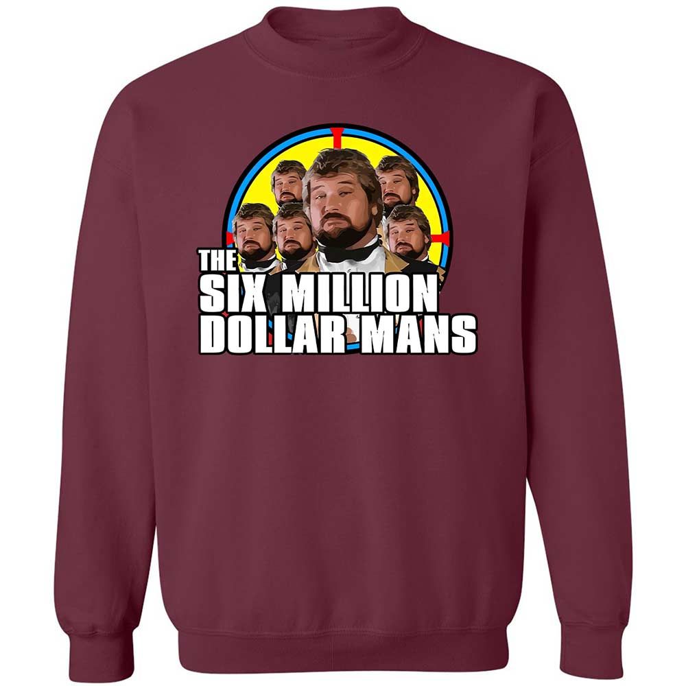 The Six Million Dollar Mans - Maroon - 20