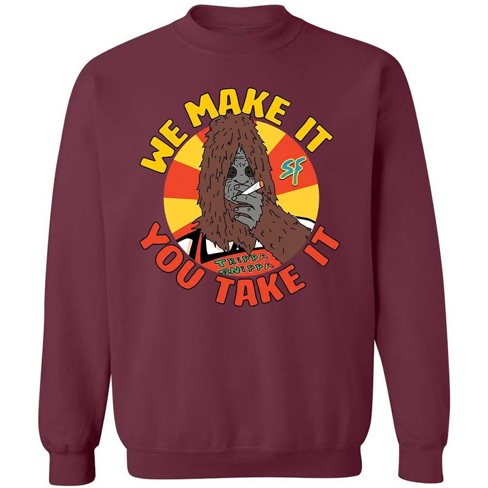 Classic Unisex Sweatshirt - 6UZ5WZHA - Maroon - 20