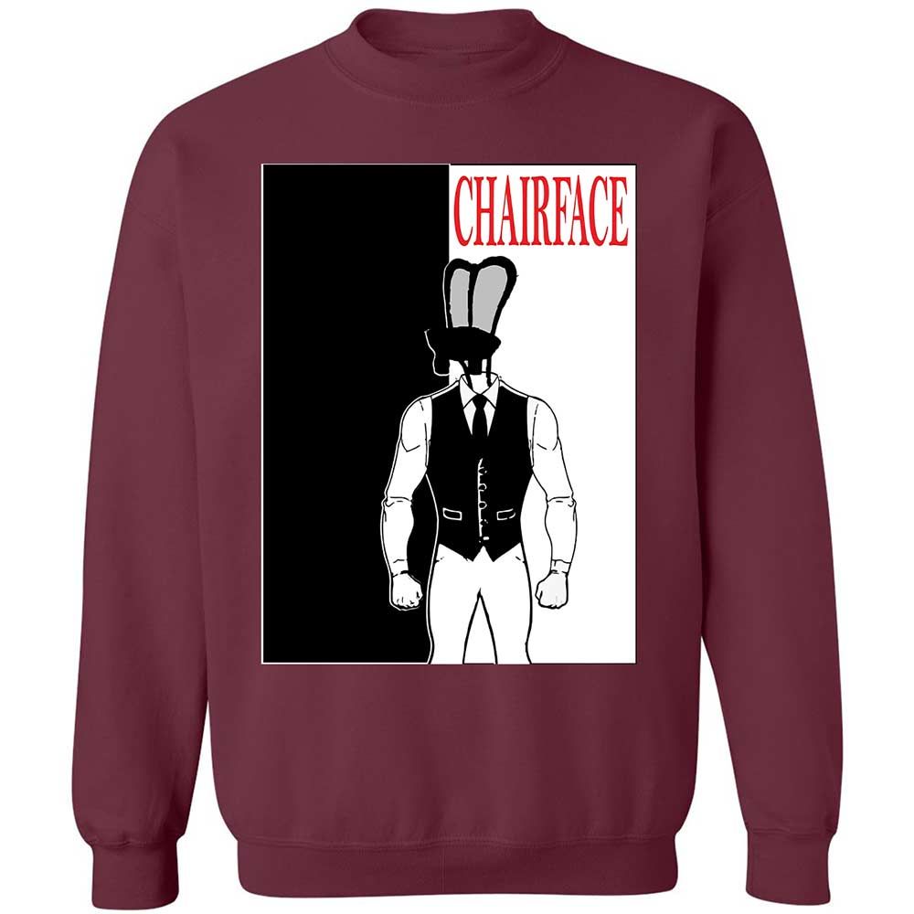 Chairface - Maroon - 20