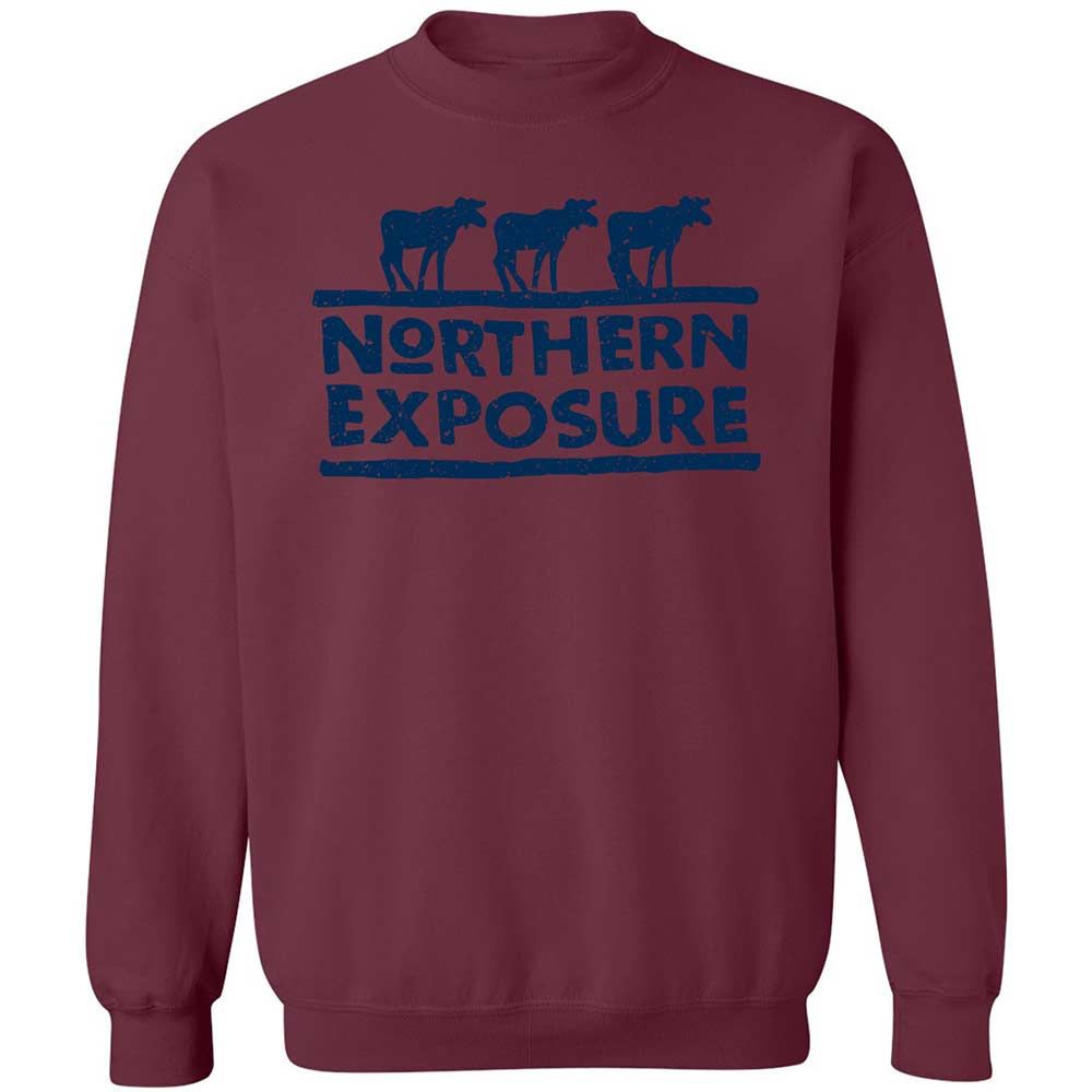 Classic Unisex Sweatshirt - M7QCWTPW - Maroon - 20