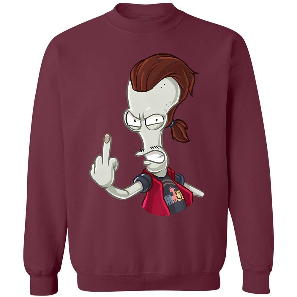 Classic Unisex Sweatshirt - CZN7LCDU - Maroon - 20