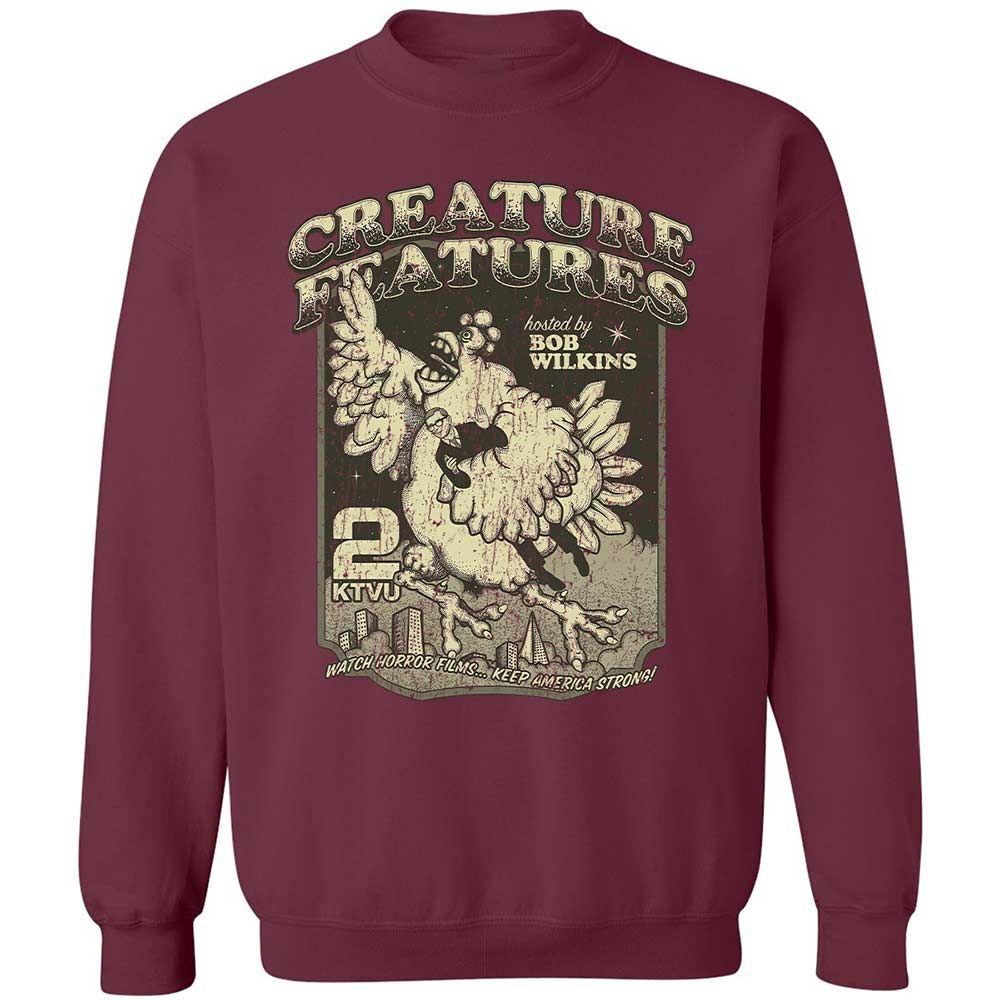 Creature Features - Maroon - 20
