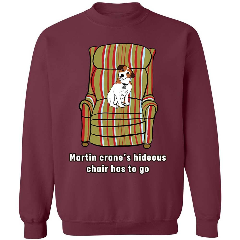 Martin crane hideous chair has to go - Maroon - 20