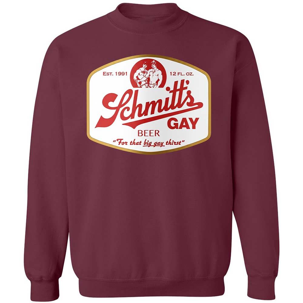 Schmitt's Gay Beer - Maroon - 20