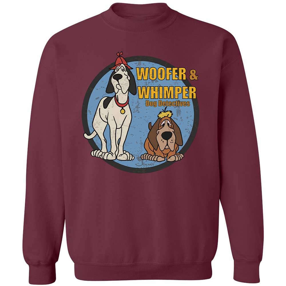 Classic Unisex Sweatshirt - ERNLQ43S - Maroon - 20