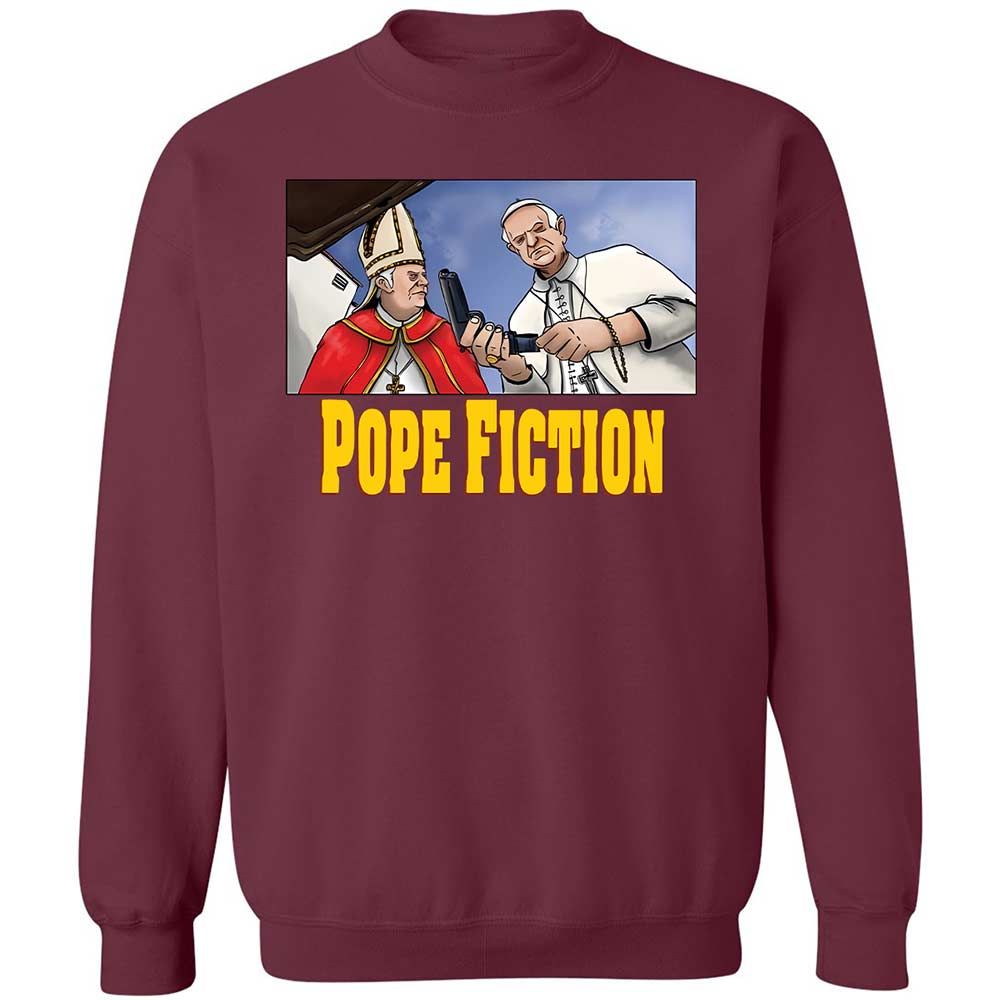 Pope Fiction - Maroon - 20