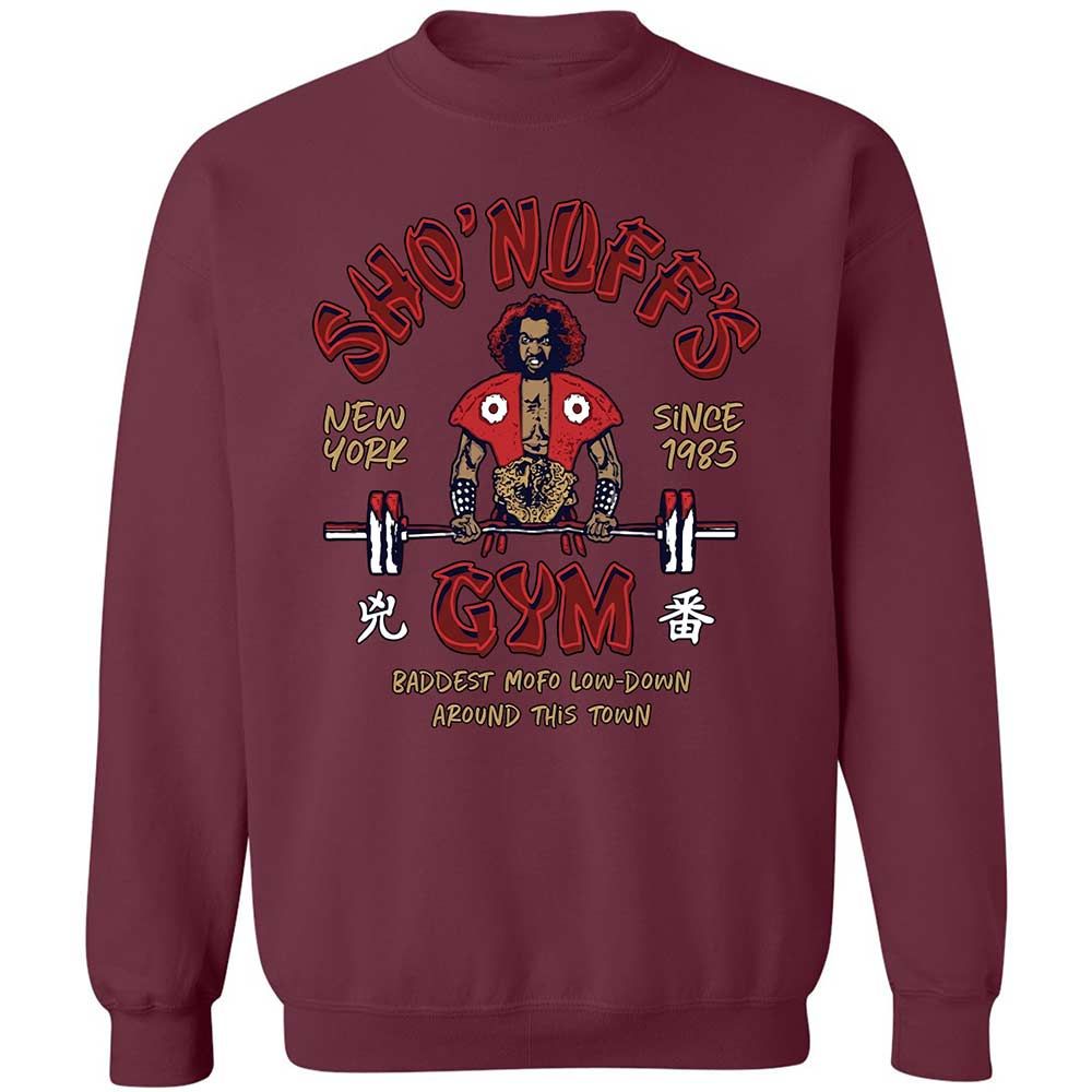 Sho'nuff's Gym - Maroon - 20