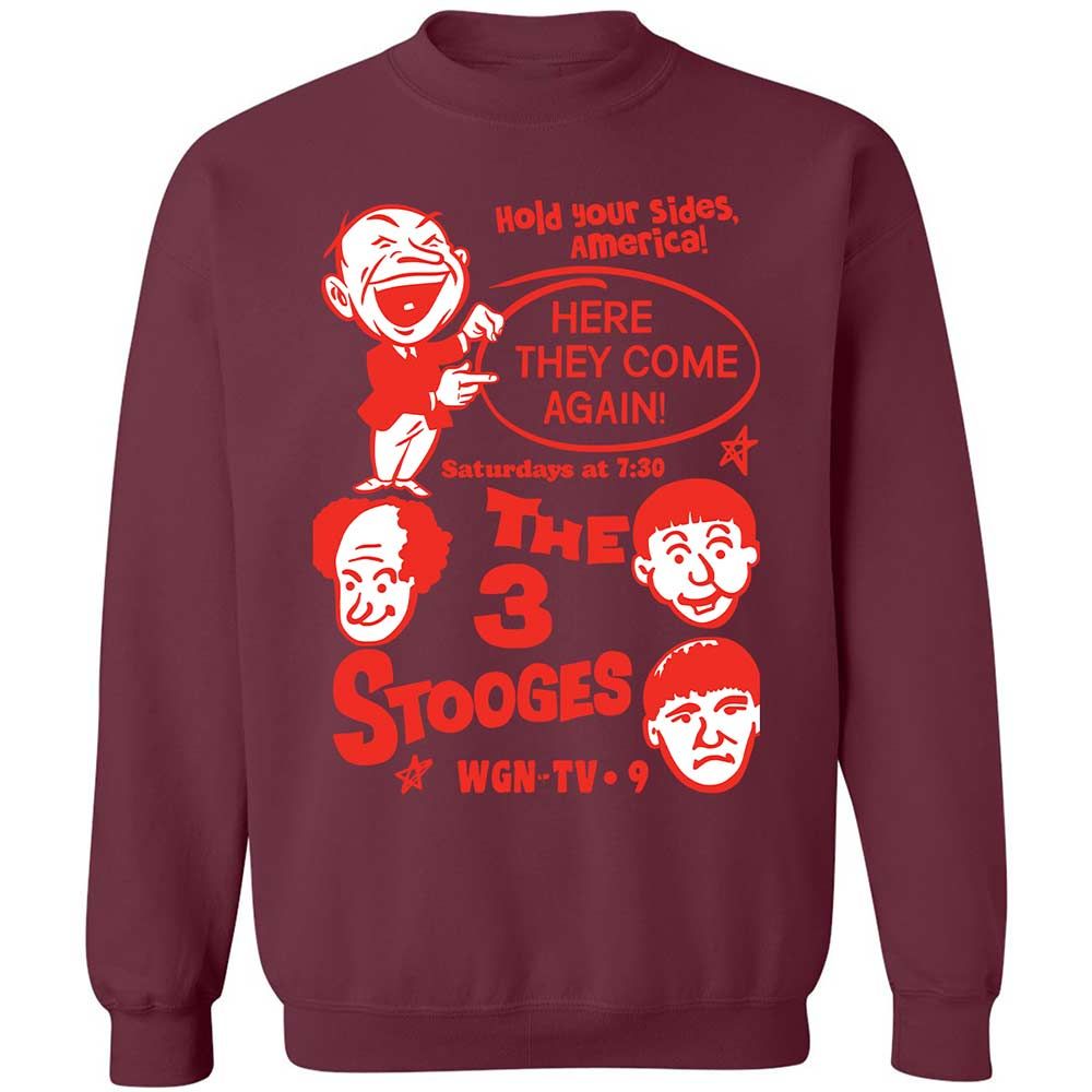 The 3 Stooges - Maroon - 20