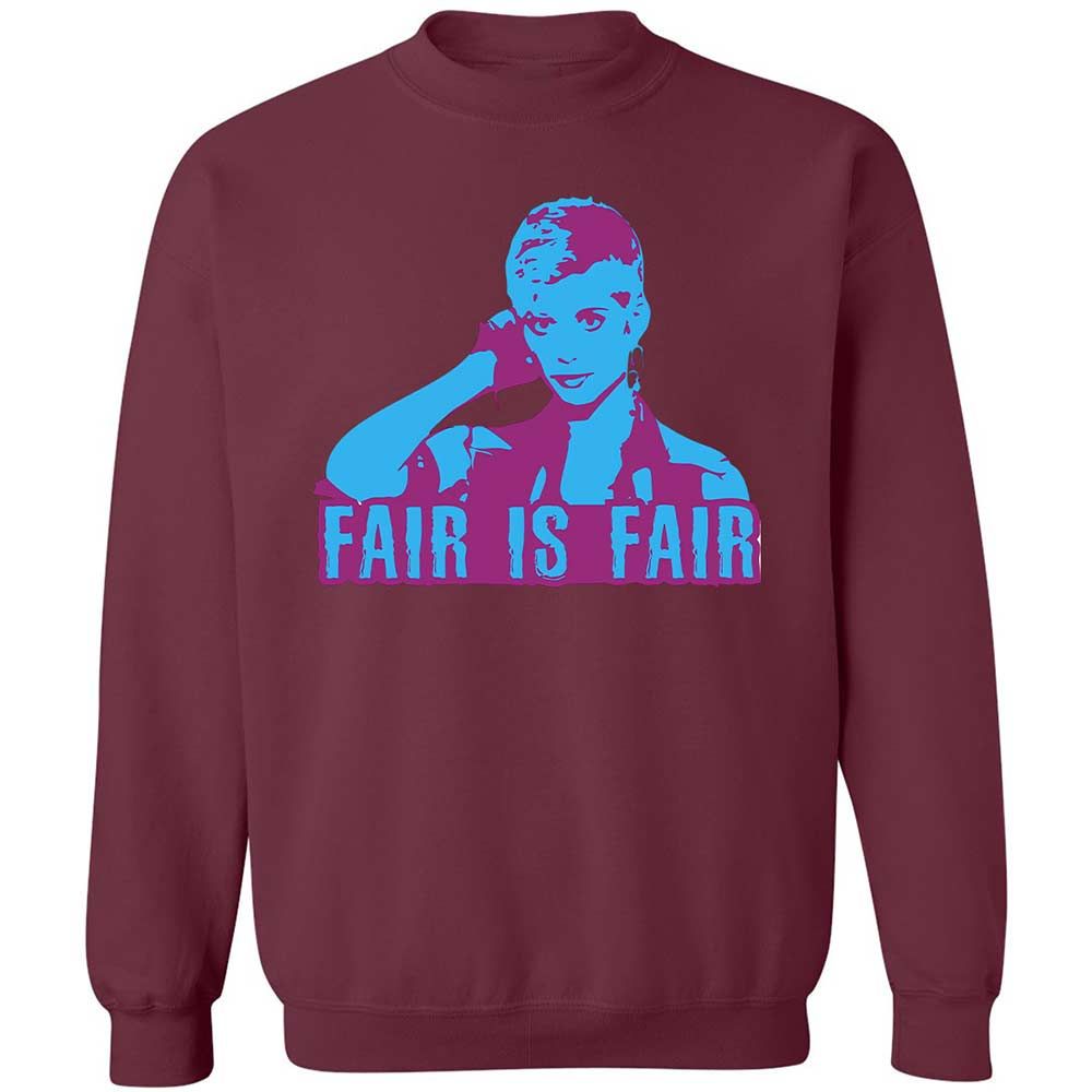Fair is Fair - Maroon - 20