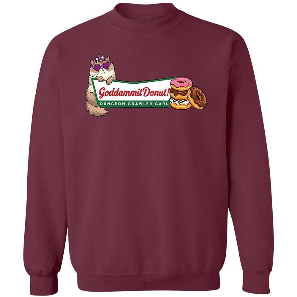 Goddammit Donut - Maroon - 20
