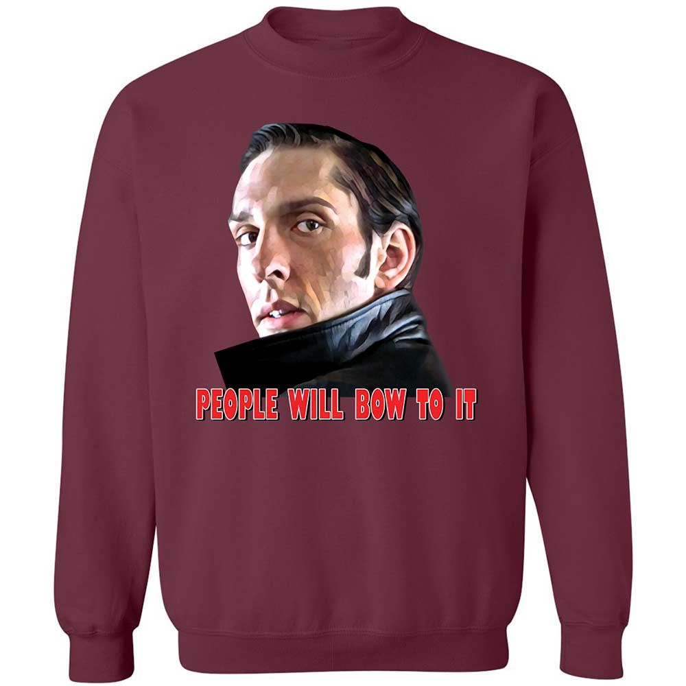 Classic Unisex Sweatshirt - MWLFQC86 - Maroon - 20