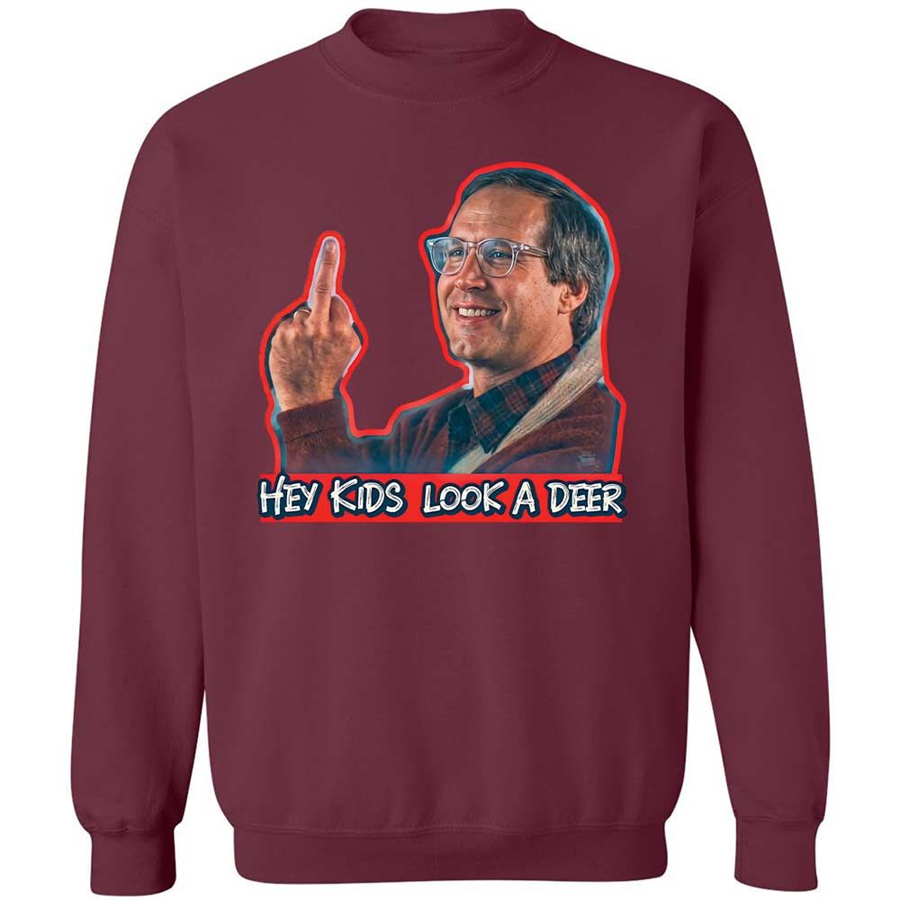 Hey Kids, Look a Deer - Maroon - 20