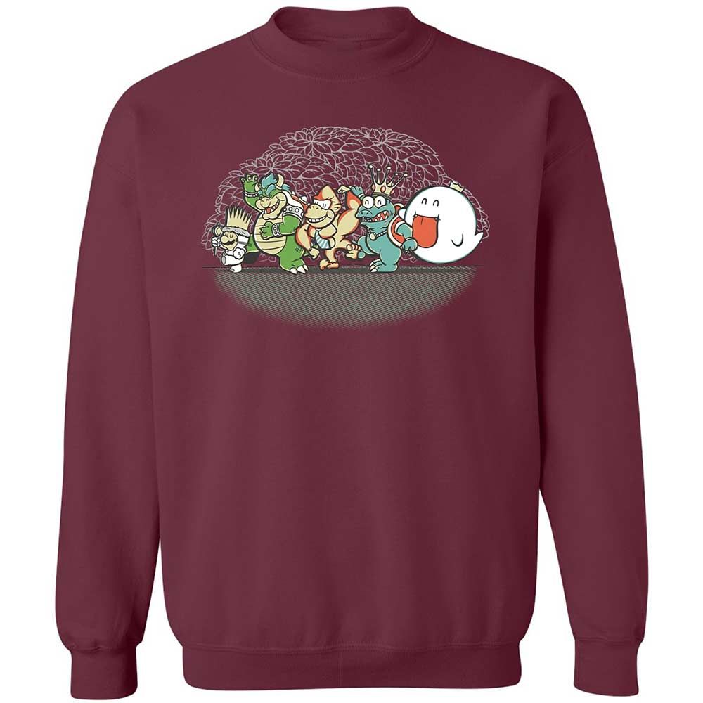 Classic Unisex Sweatshirt - CTNFNNPM - Maroon - 20