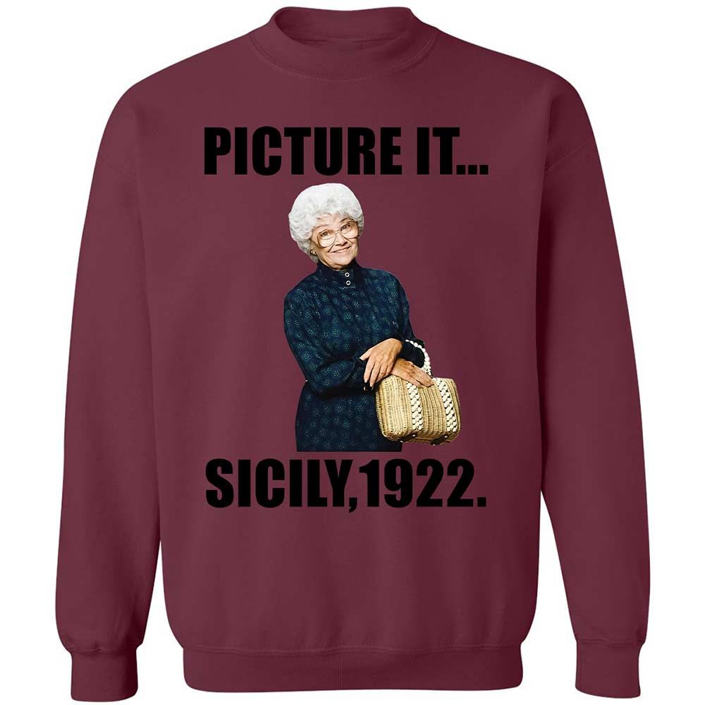 Classic Unisex Sweatshirt - DNN7KV7M - Maroon - 20