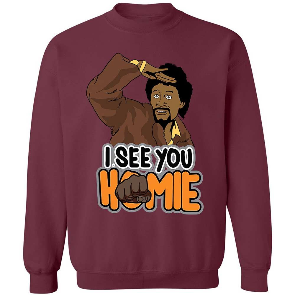Classic Unisex Sweatshirt - RATLNMPU - Maroon - 20