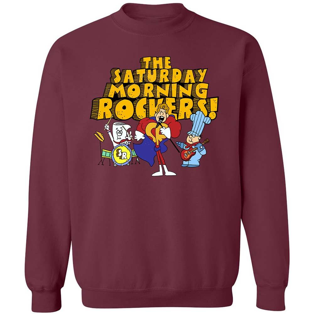 Classic Unisex Sweatshirt - HSR4CMKP - Maroon - 20