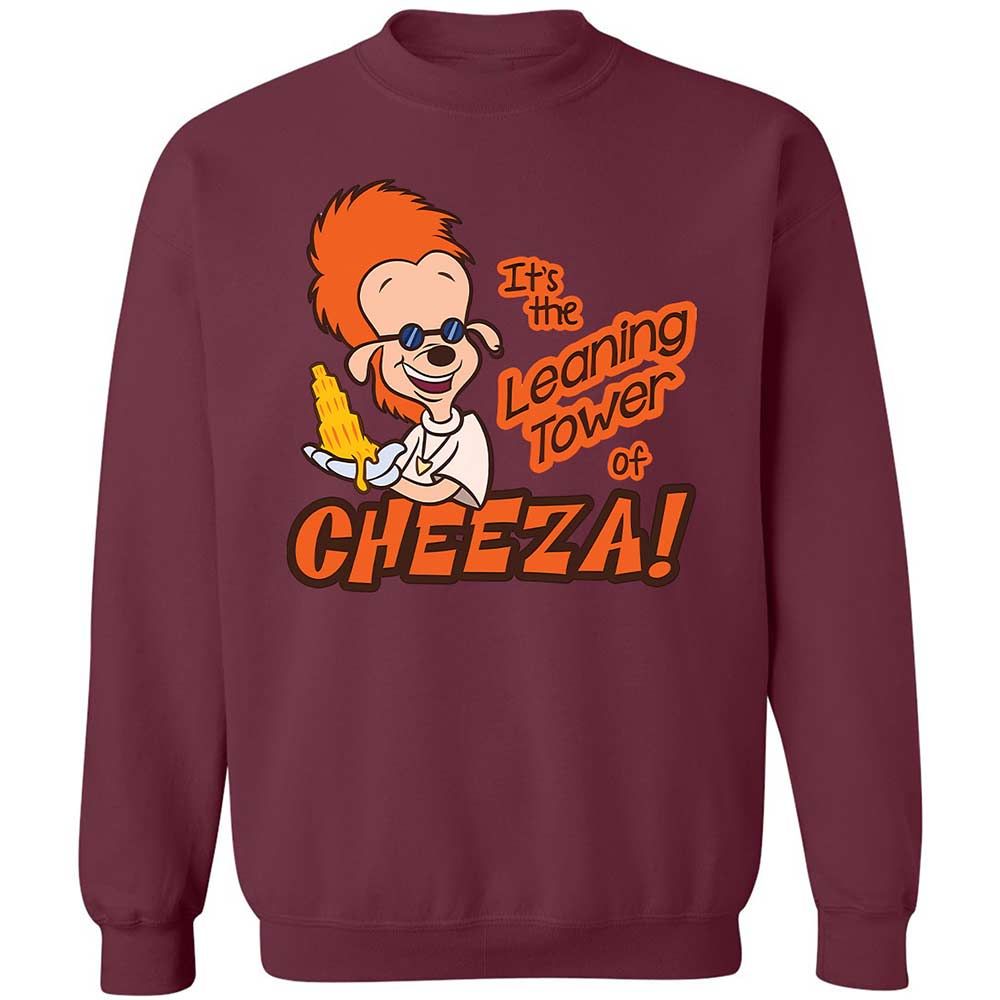 Leaning Tower of Cheeza - Maroon - 20