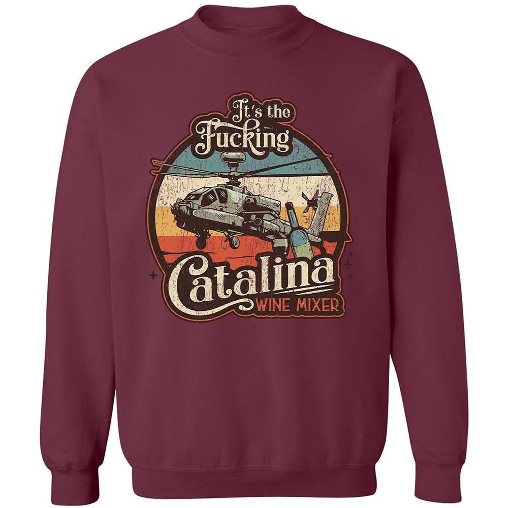 Classic Unisex Sweatshirt - EVFDWYU5 - Maroon - 20