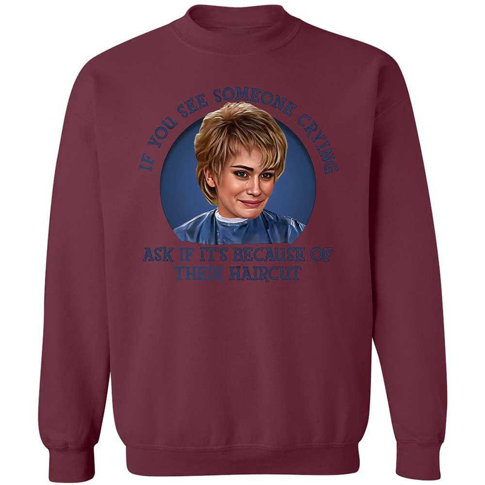 Classic Unisex Sweatshirt - 8HGZCJZN - Maroon - 20