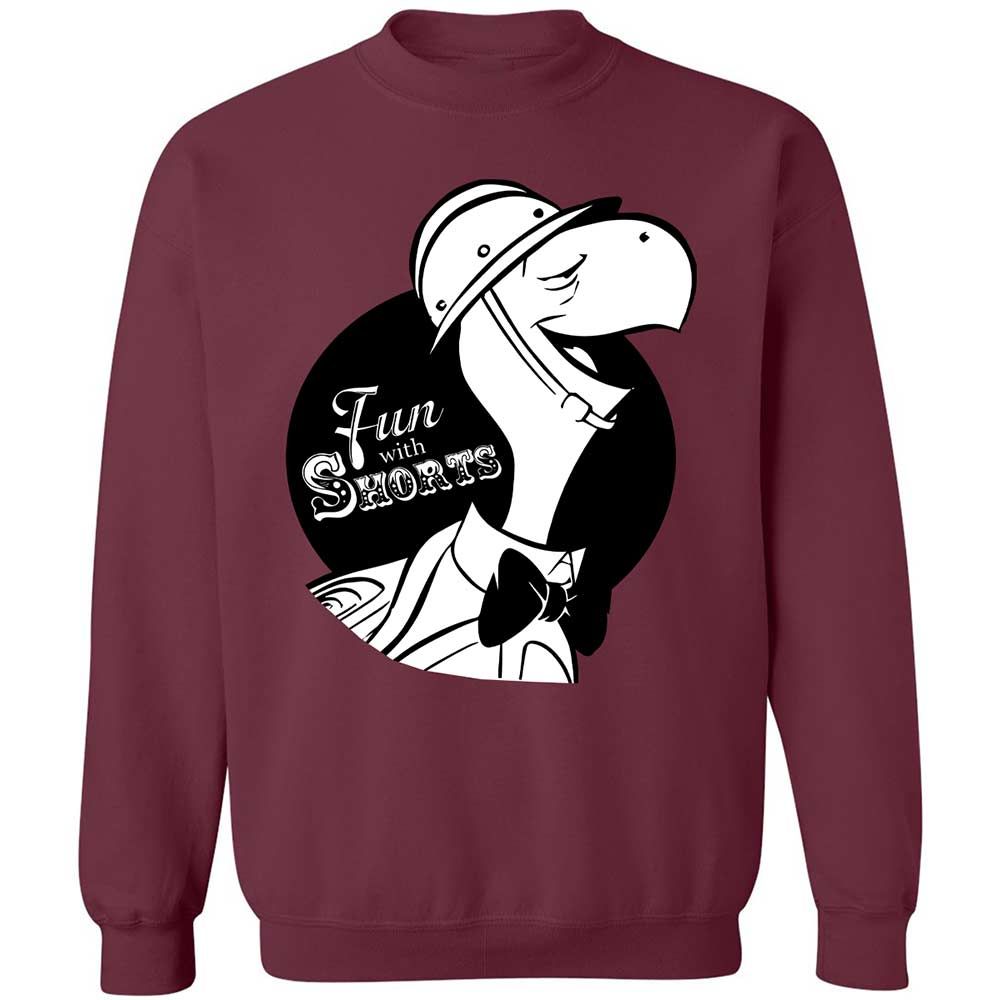 Classic Unisex Sweatshirt - T1HKCQSC - Maroon - 20
