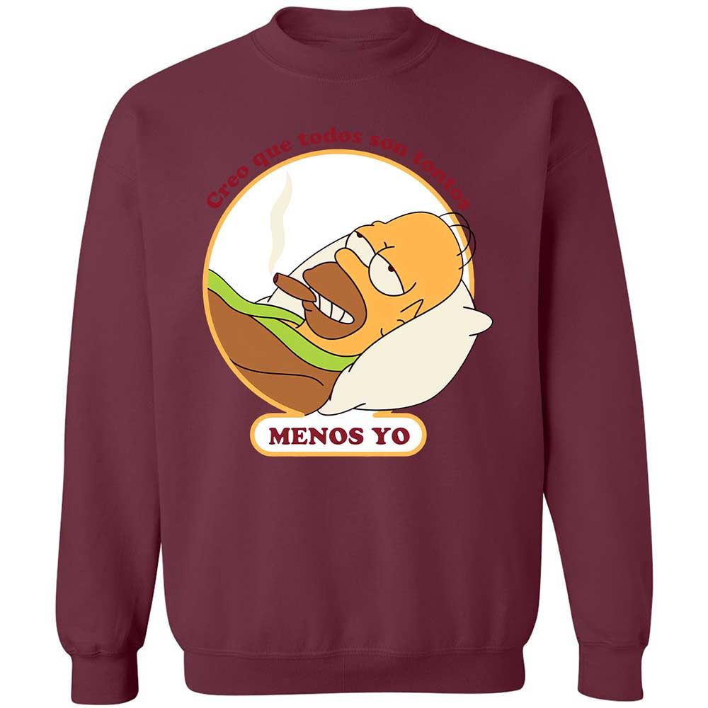 Everyone's stupid except me - Maroon - 20