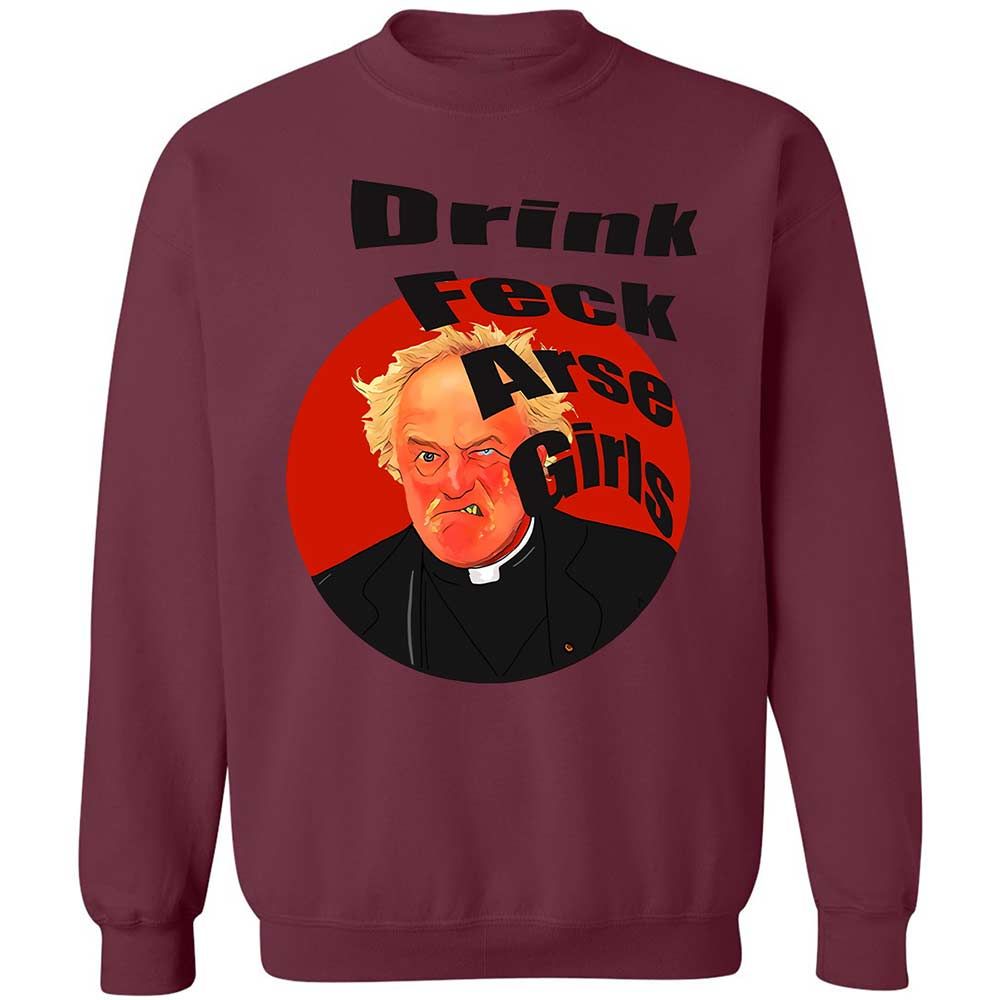 Classic Unisex Sweatshirt - BWC6J6JZ - Maroon - 20