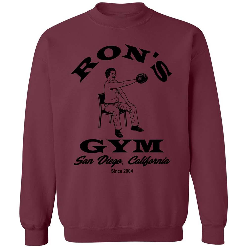 Classic Unisex Sweatshirt - KUE95SHA - Maroon - 20