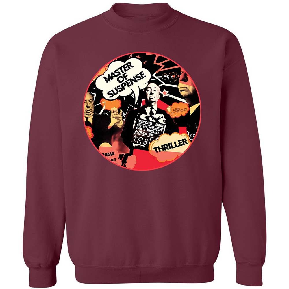 Master of Suspense - Maroon - 20