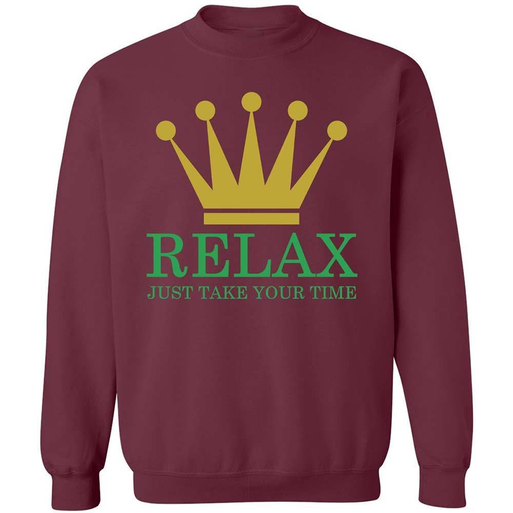 Relax Just Take Your Time - Maroon - 20