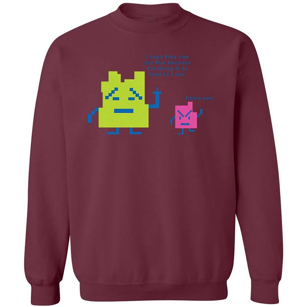 Classic Unisex Sweatshirt - KNWUA9P6 - Maroon - 20
