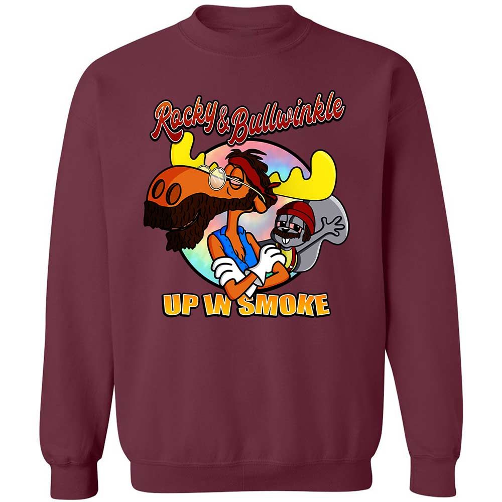 Funny Up In Smoke - Maroon - 20