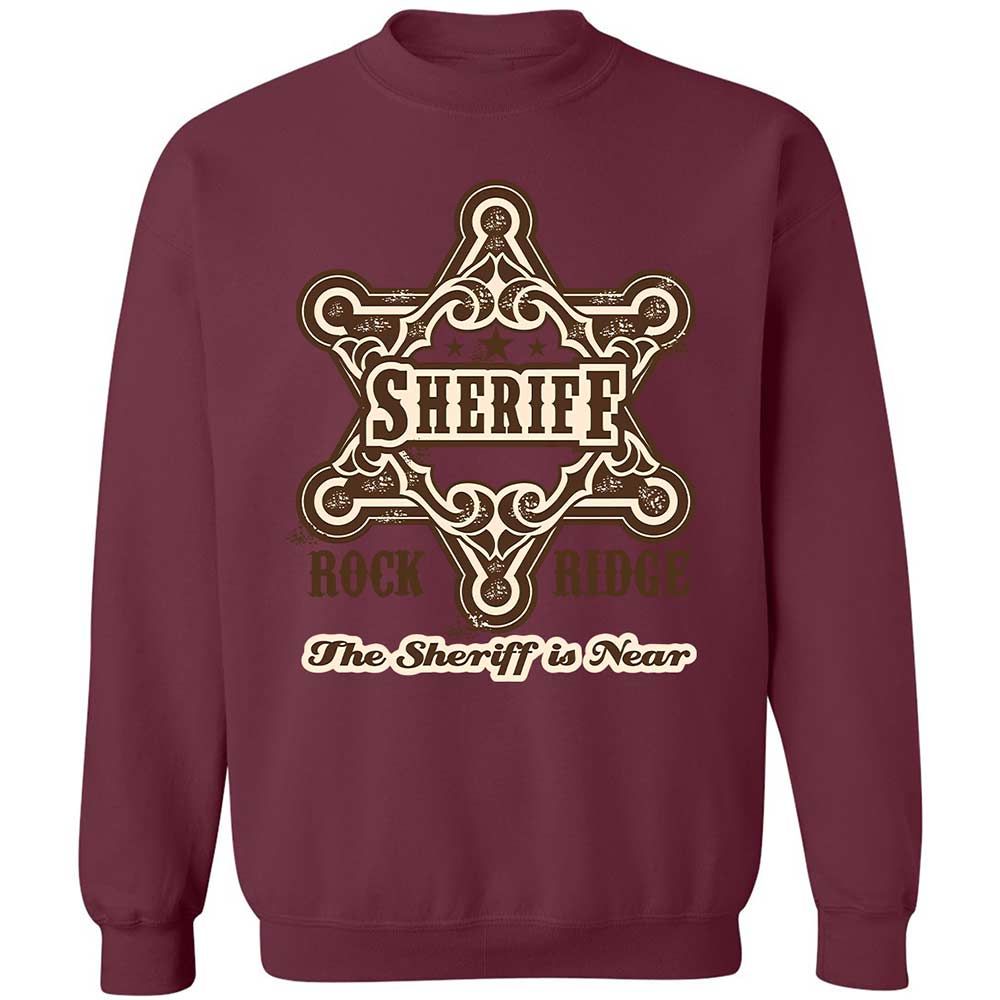 The Sheriff of Rockridge is Near! - Maroon - 20