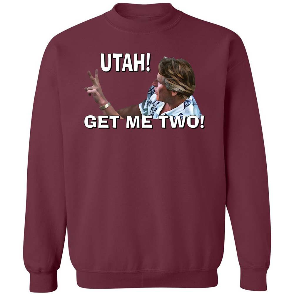 Classic Unisex Sweatshirt - RBPWGTAD - Maroon - 20