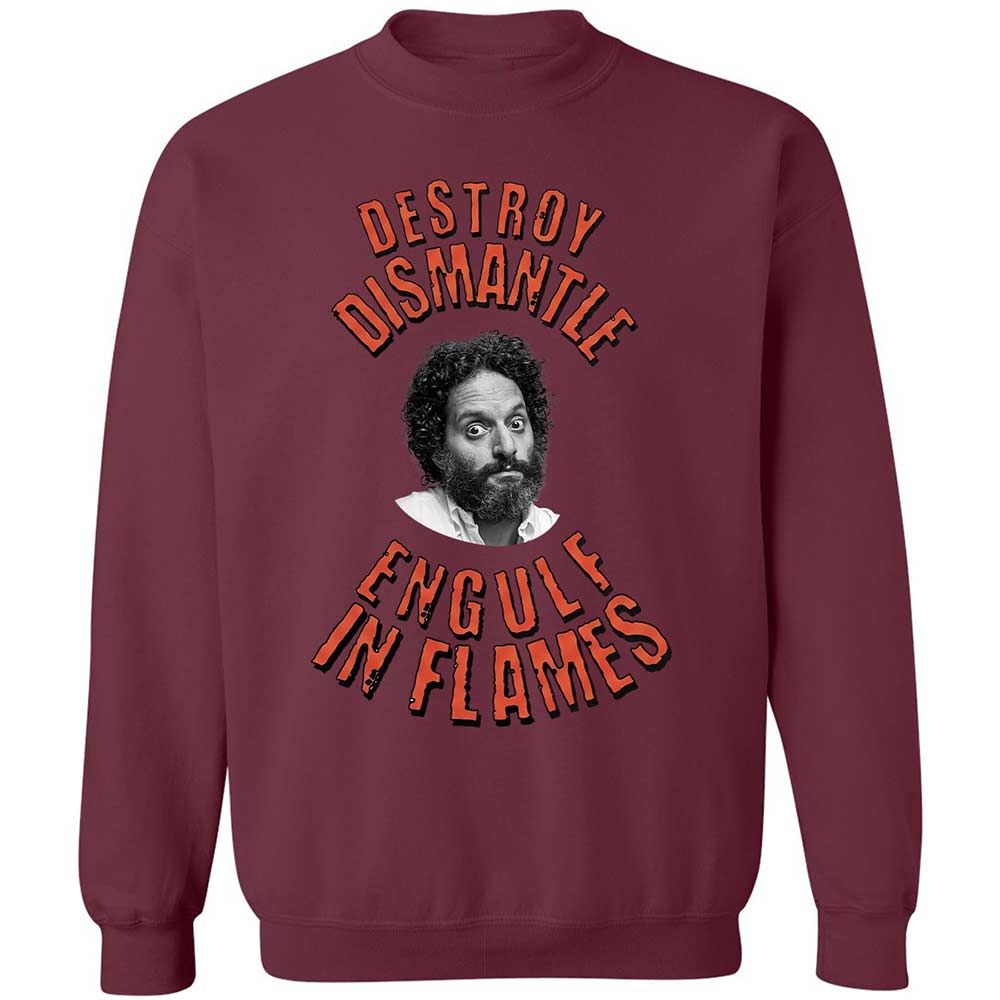 Destroy, Dismantle, Engulf in Flames - Maroon - 20