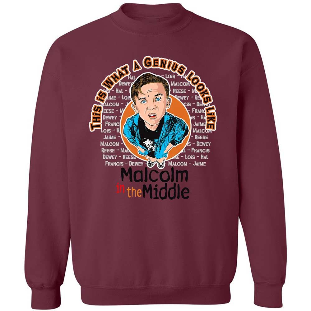 Classic Unisex Sweatshirt - X6PHFX34 - Maroon - 20