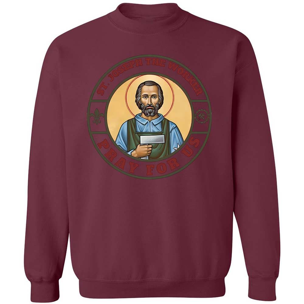 Pray for Us - Maroon - 20