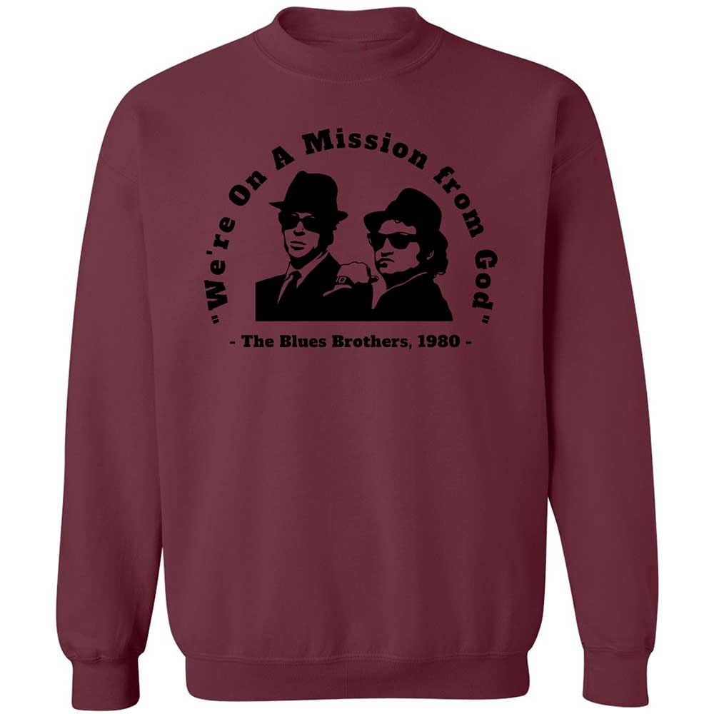 We're on a Mission from God - Maroon - 20