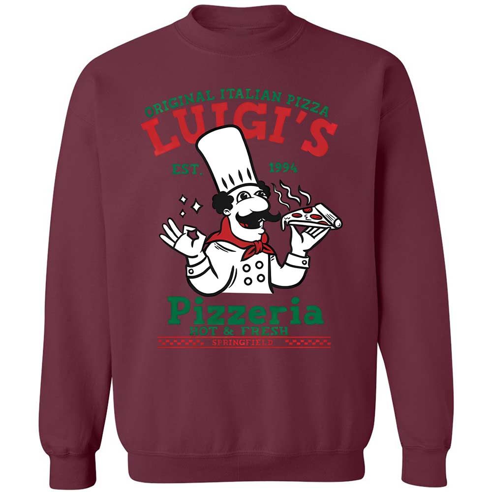 Classic Unisex Sweatshirt - LVWA7TU4 - Maroon - 20