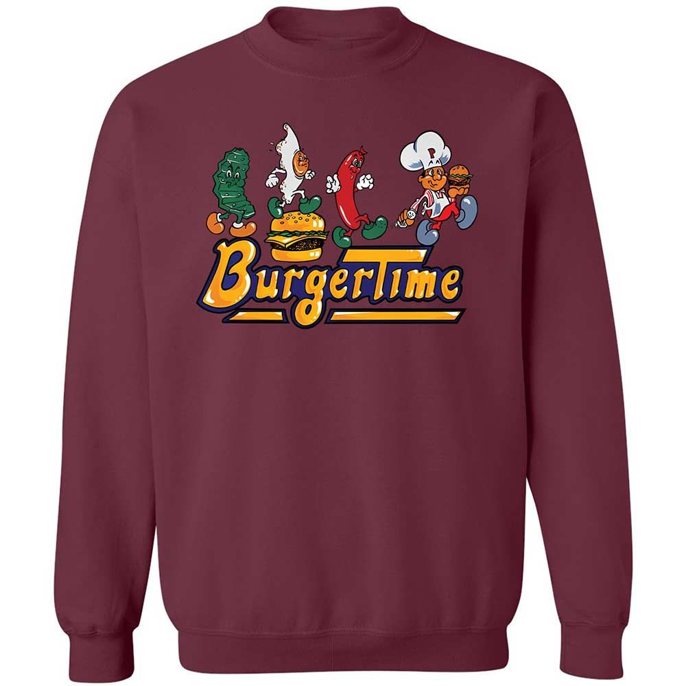 BurgerTime - Maroon - 20